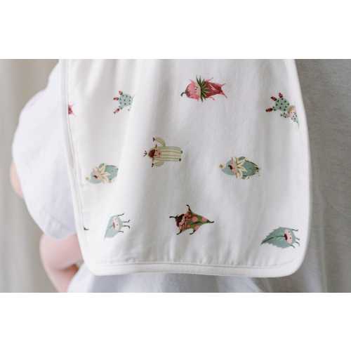 Burp n' Bib (2-Pack) | Bamboo Burp Cloths | Nest Designs