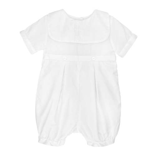 Shop for Embroidered Cross Christening Romper online