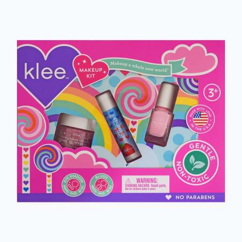 Spinning Pink - Makeup Kit with Bioglitter