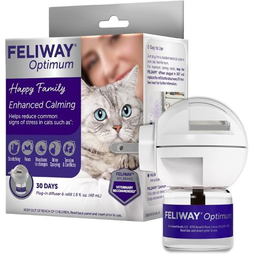 FELIWAY Optimum Cat Calming Pheromone Diffuser Kit