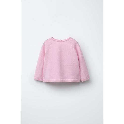 100% CASHMERE SWEATER - Pink | ZARA United States