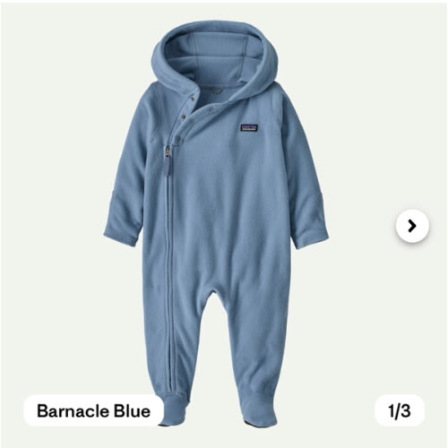 Patagonia Infant Micro D® Fleece Bunting