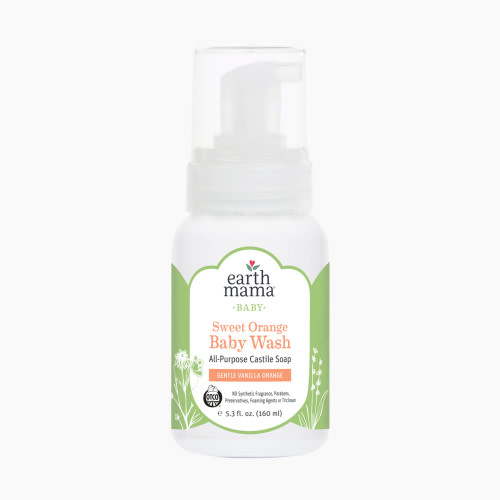 Earth Mama Sweet Orange Baby Wash - Sweet Orange, 5.3 fl oz