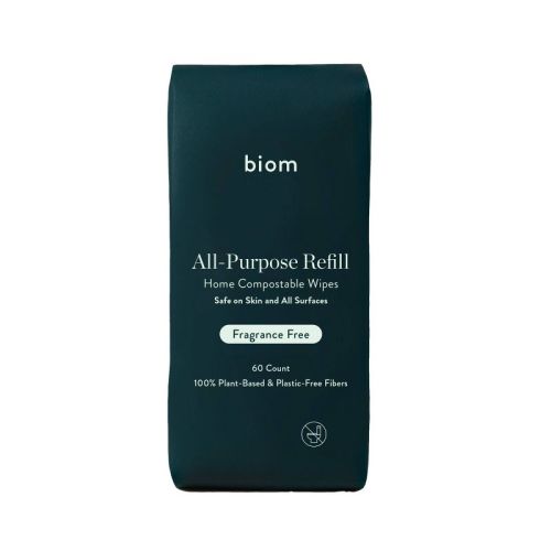 Biom Unscented All-Purpose Cleaning Wipes Refill - 60ct