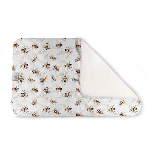 Kanga Care Reusable Absorbent & Waterproof Changing Pad 24" X 15" - Harmony White