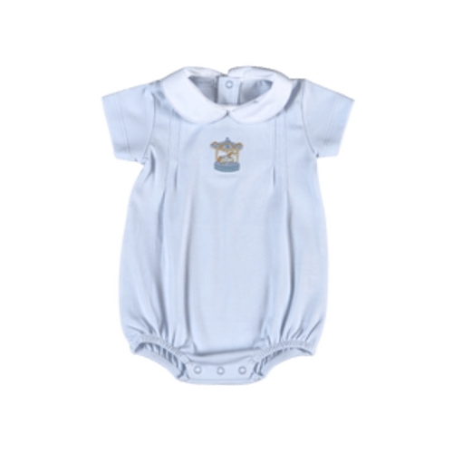 Baby Loren Carousel Emb Boy Bubble – banburycrosskids