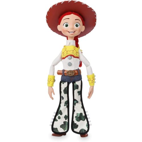 Disney Store Official Jessie Interactive Talking Action Figure from Toy Story, Features Sounds and Phrases from The Movies, Interacts with Other Figures and Toys