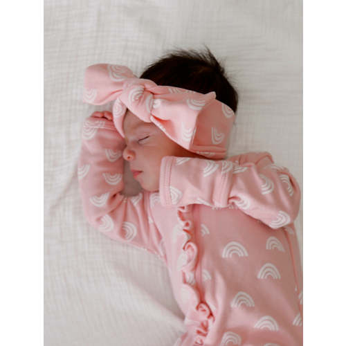Blush Rainbow / Organic Bow – SpearmintLOVE