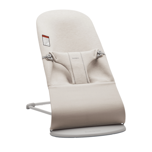 Bouncer Bliss: Light beige - 3D Jersey
