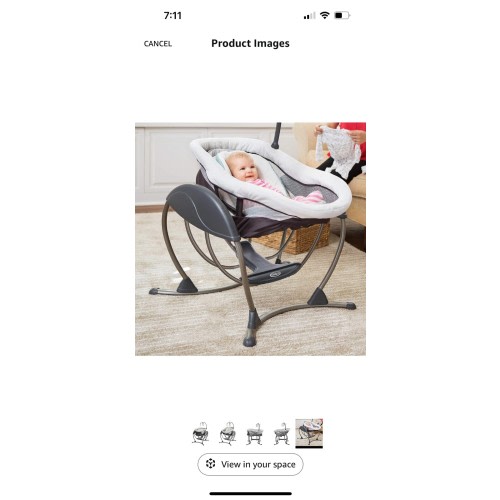 Graco DuoGlider Swing Seat And Rocker - With Power Cord