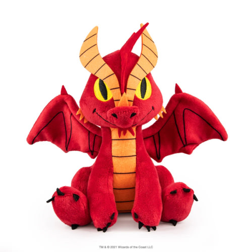 Dungeons & Dragons® Red Dragon Phunny Plush by Kidrobot | Kidrobot