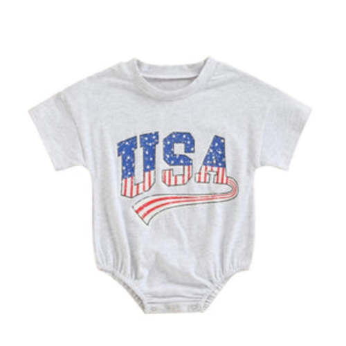 USA T-shirt Romper – Teeny Mini Me
