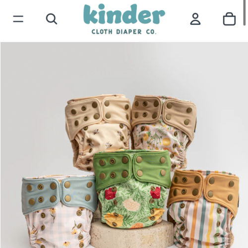 Wild Flowers Renew One Size Value Bundle – Kinder Cloth Diaper Co.