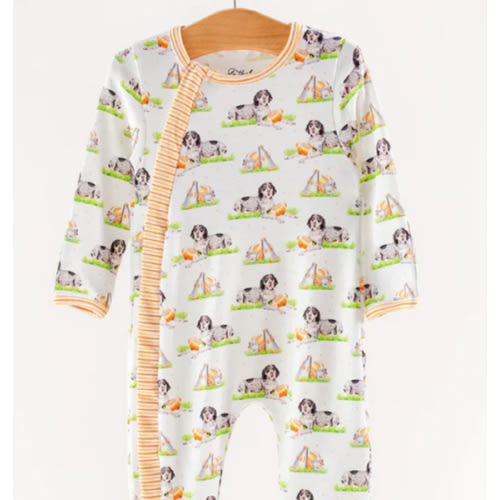 Tennessee Mascot Mania Zip-Up Pajamas