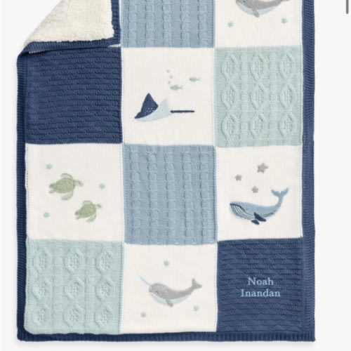 Heirloom Animals Baby Blanket Collection