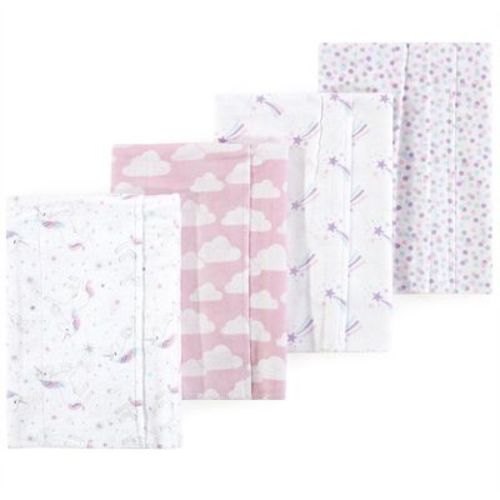 Luvable Friends Hudson Baby Flannel Burp Cloths 4pk