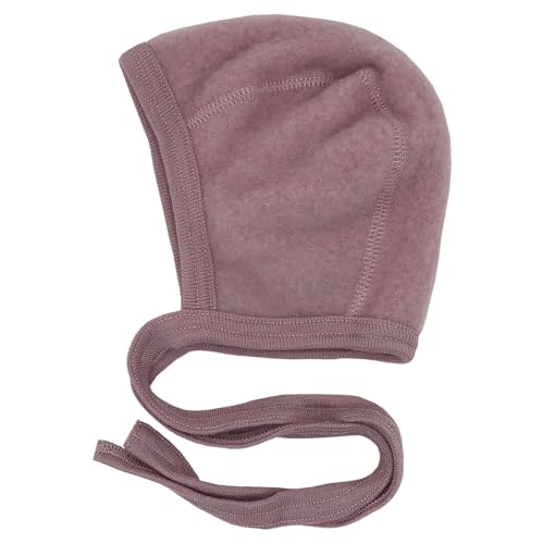 Ecoable Newborn Baby Bonnet, 0–6 Months | Organic Merino Wool Fleece, Pilot Cap with Ear Protection for Infants