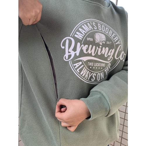 Mama's Boobery Nursing Breastfeeding Sweatshirt