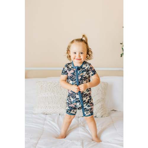Dancing Dragons Shortie Romper