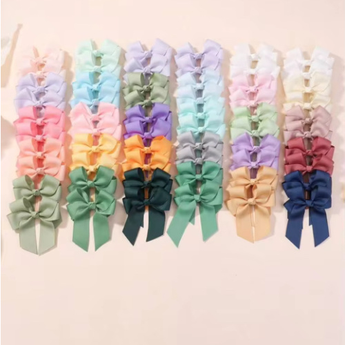 bilicaca 30pcs Macaron Colored Bow Hair Clips, Random Color, Perfect For Daily Wear And Travel | SHEIN USA