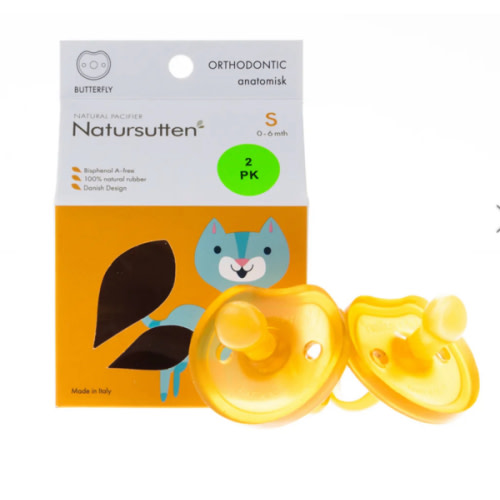 Natursutten Orthodontic Butterfly Shield Pacifier – Blooming Baby