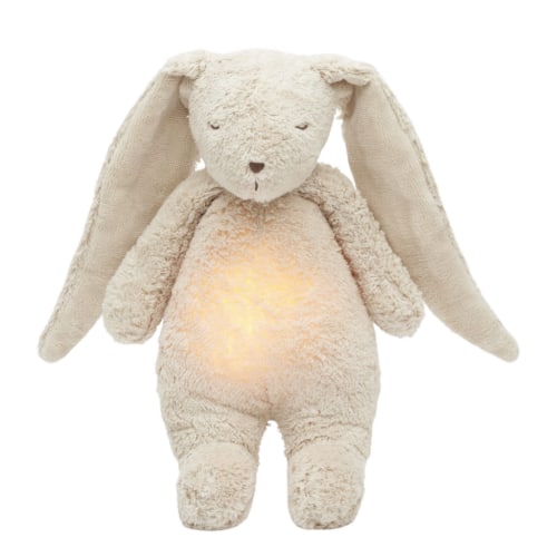 MOONIE 2.0 Organic Humming Bunny Sand – Natural Baby Sleep Aid with Cry Sensor – Spoiltland
