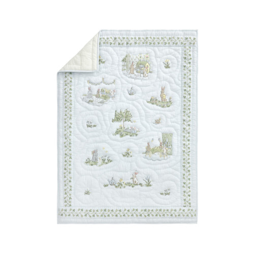 Riley Sheehey English Garden Baby Quilt | Pottery Barn Kids