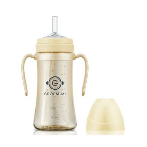 Grosmimi PPSU Straw Cup - 10oz (6 Months+) Butter 10oz