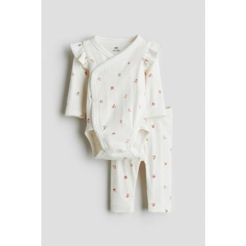 2-PIECE COTTON POINTELLE SET