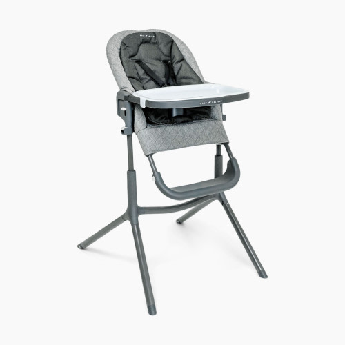 Baby Delight Levo Deluxe Adjustable Highchair - Quilted Charcoal Tweed