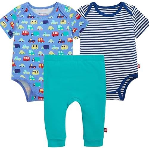 Magnetic Me Cloudstretch 2-Pack Bundle | Magnetic Baby Bodysuit & Pants Combo