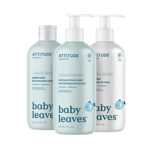 ATTITUDE - Baby Shampoo And Body Care Set - GOOD NIGHT