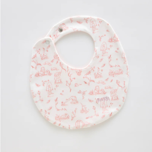 Bib - Toile De Jouy/Pink