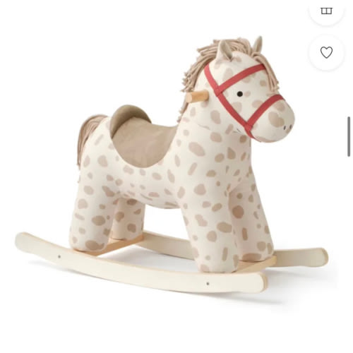 Dotty rocking horse