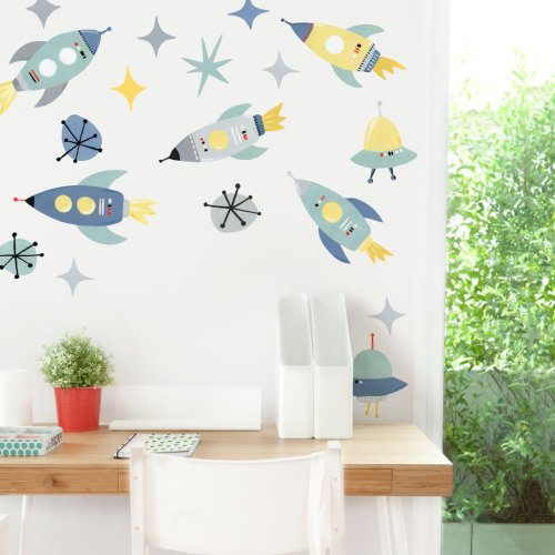 Rocket Kit • Small • Peel-and-Stick Wall Decals