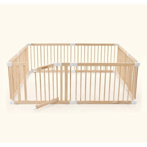 Harppa Grovi Wooden Baby Gate Playpen