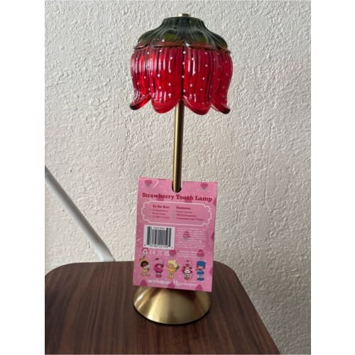 Strawberry Touch Lamp for Kids - Red & Green