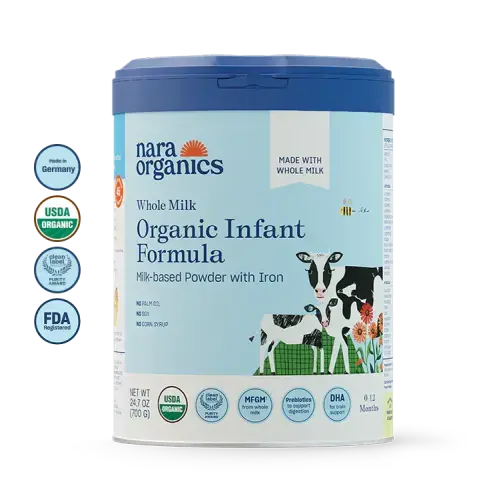 Organic Whole Milk Infant Formula – Starter bundle – Nara Organics