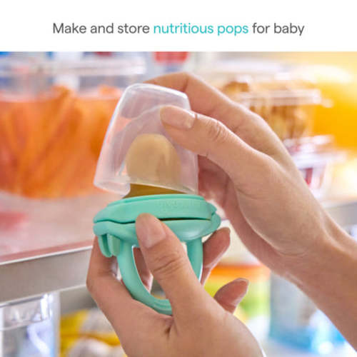 Silicone Baby Food Feeders & Freezer Tray Bundle