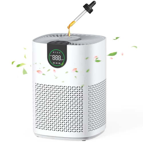 VEWIOR Air Purifiers for Home, Air Purifiers for Bedroom Large Room up to 1200 sq.ft with H13 HEPA Washable Filter, Aromatherapy, PM2.5 Display, Sleep Mode, Auto Mode for Dust, Smoke, Pets Hair