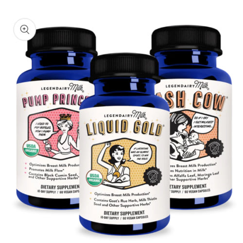Bestseller Breast Milk Supplements Bundle Too! | Legendairy Milk