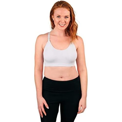 Bamboobies Maternity Nursing Bra for Breastfeeding - Underwire-Free Essential for Nursing