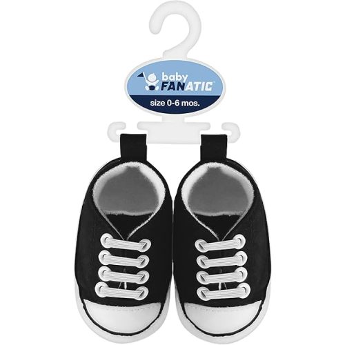 MasterPieces - NFL Baby Pre-Walkers Shoes, Officially Licensed, High Top Sneakers, Soft Anti-Slip Soles, Boys and Girls, 0-6 Months