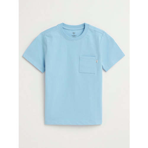 Blue Prayer Pocket Short Sleeve T-Shirt Cotton – Holy Pals
