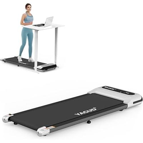 Under Desk Treadmill, Walking Pad for Home and Office, 2.5 HP Portable Walking Jogging Running Machine with Remote Control and LED Display