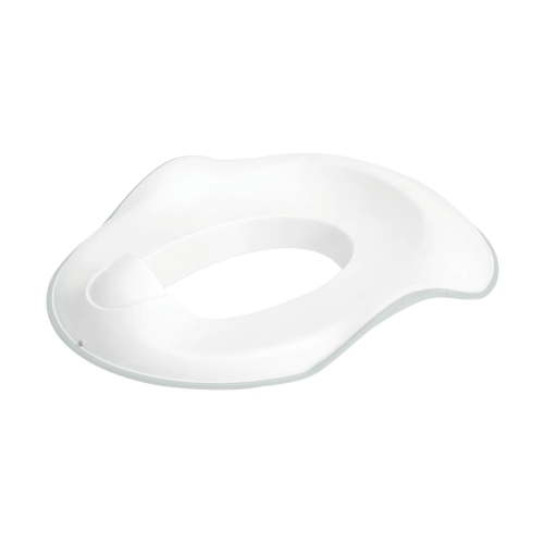 Ubbi Adjustable Toilet Trainer for Toddlers with Built-In Handles & Hanging Hook for Storage, Gray