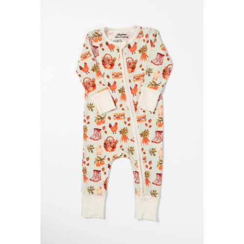 Farmer's Market Bamboo Baby Zippy - American Farm Company