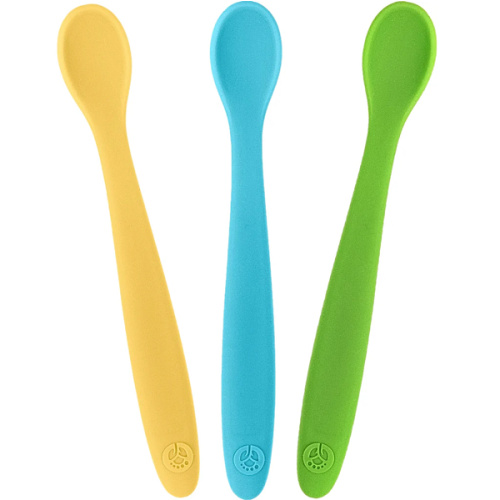 First Stage Infant Feeding Spoons – Set of 3 with Carrying Case
