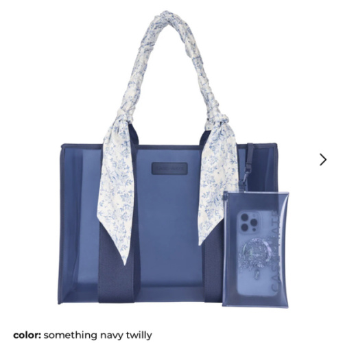 Case-Mate Bow Jelly Tote – Waterproof, Foldable & Built-In Phone Pouch