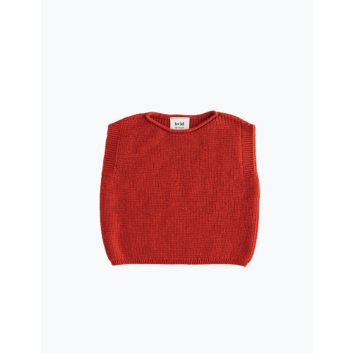 Harvey Baby Vest in Red